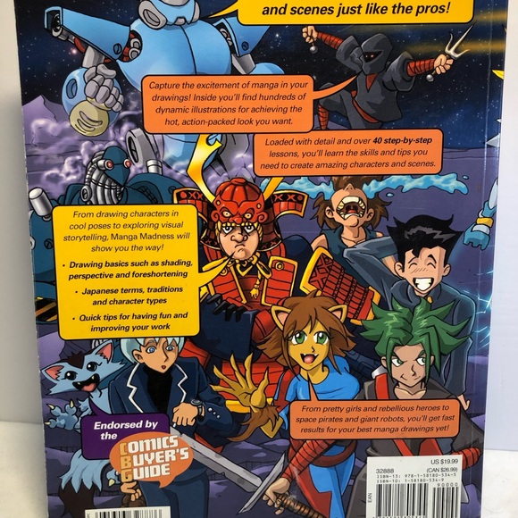 How to Draw Manga Madness 40 Basic Lessons by David Okum - Picture 2 of 8